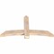 Ekena Millwork Bellingham Smooth Timber Gable Bracket, Douglas Fir, 60"W x 32"H x 3 1/2"D x 5 1/2"F, 13/12 Pitch GBW060X32X0406BEL00SDF - alternate 2